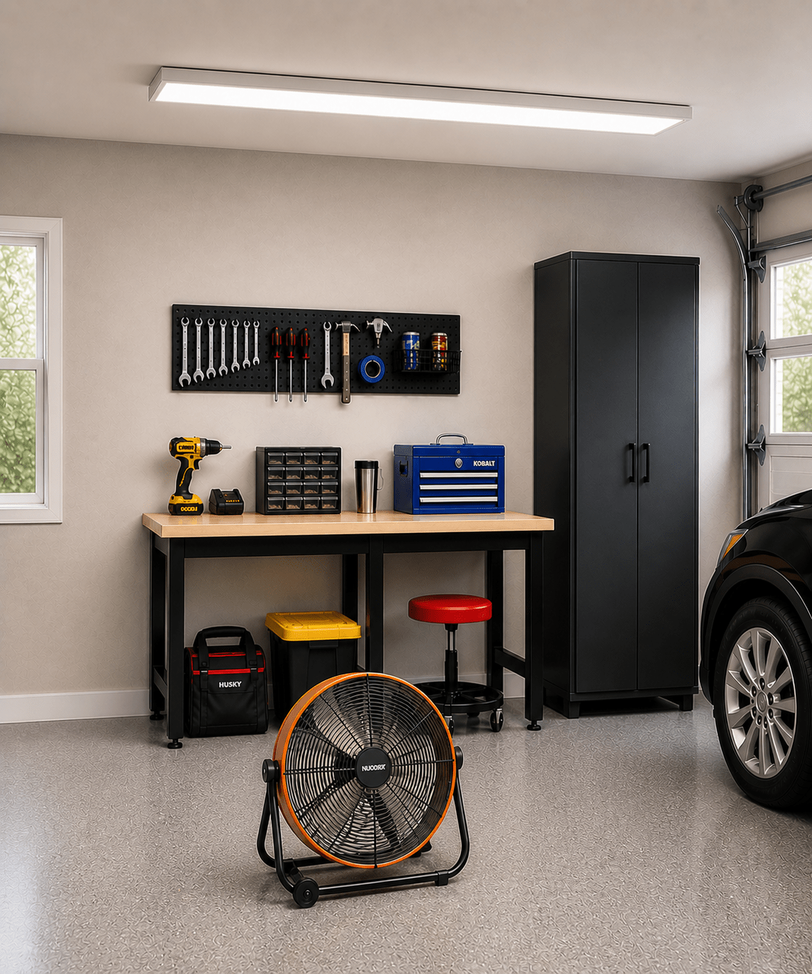 Garage Fans & Ventilation - GarageSupply