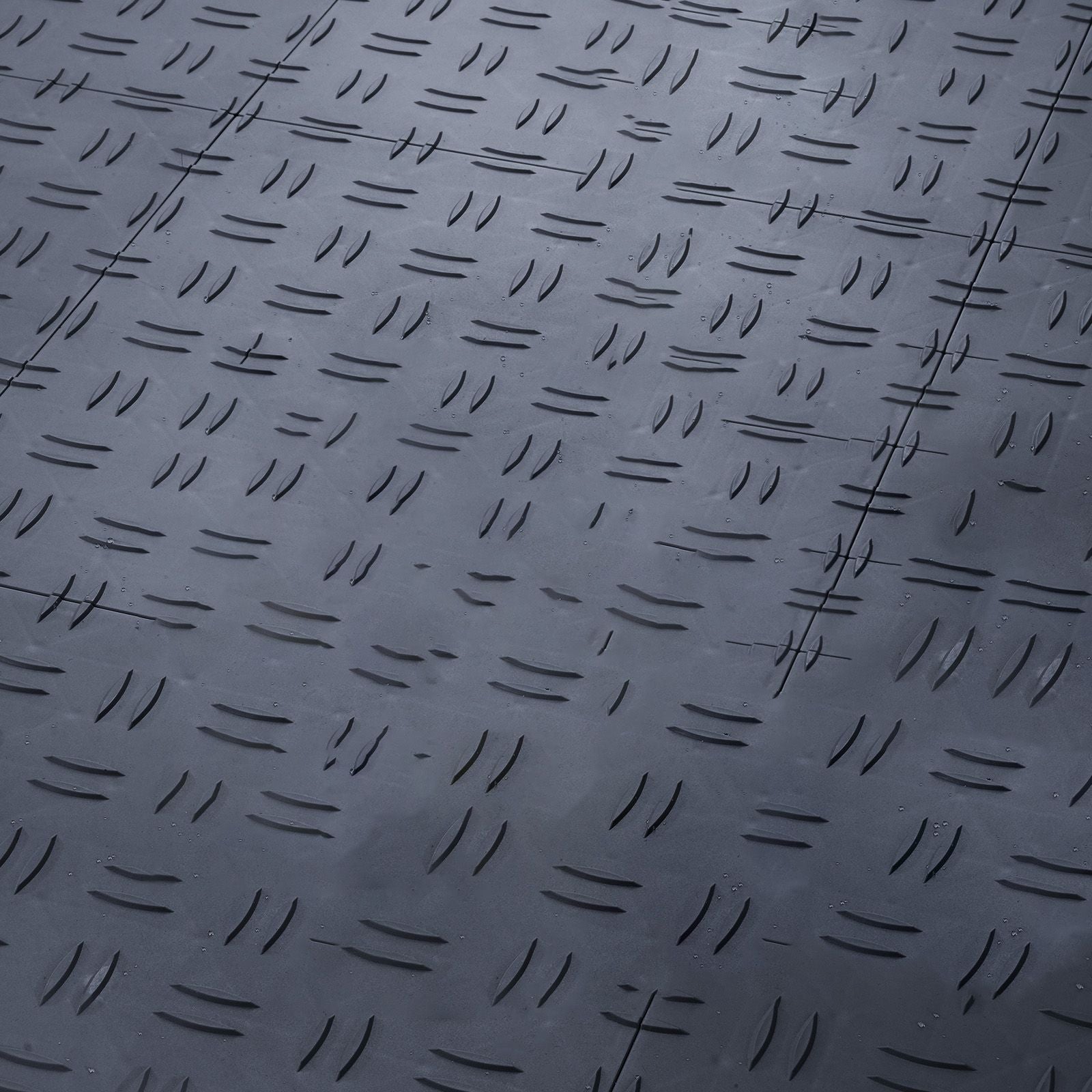 Garage Tiles Interlocking, 12 x 12 x 0.53 inch 50 Pack Garage Floor Covering Tiles, Non - Slip Double - Sided Texture Garage Flooring Tiles, for Garages, Basements, Repair Shops, Graphite Gray - GarageSupply