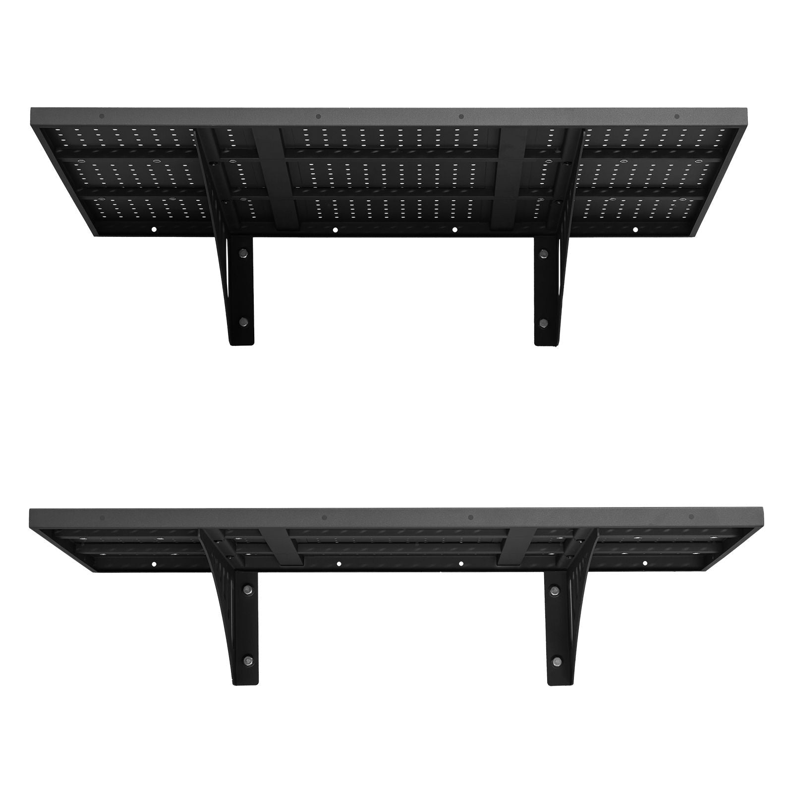 GarageSupply 2 - Tier Heavy - Duty Wall Shelving | 560lb Total Capacity Steel Rack - GarageSupply