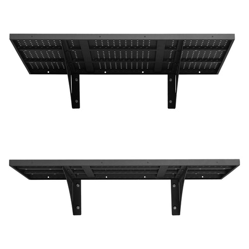 GarageSupply 2 - Tier Heavy - Duty Wall Shelving | 560lb Total Capacity Steel Rack - GarageSupply