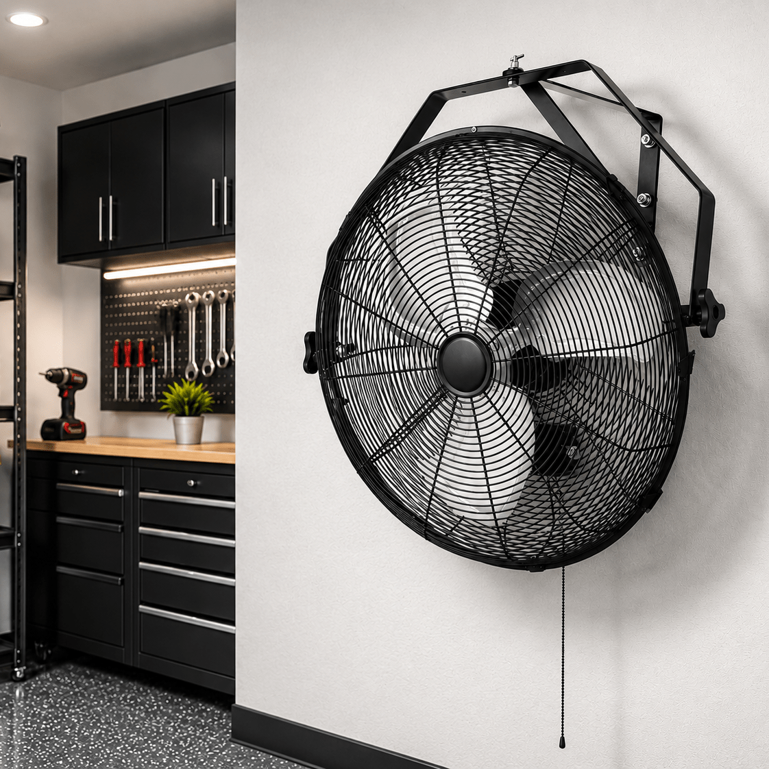 GarageSupply 20" Wall Mount Garage Fan - GarageSupply