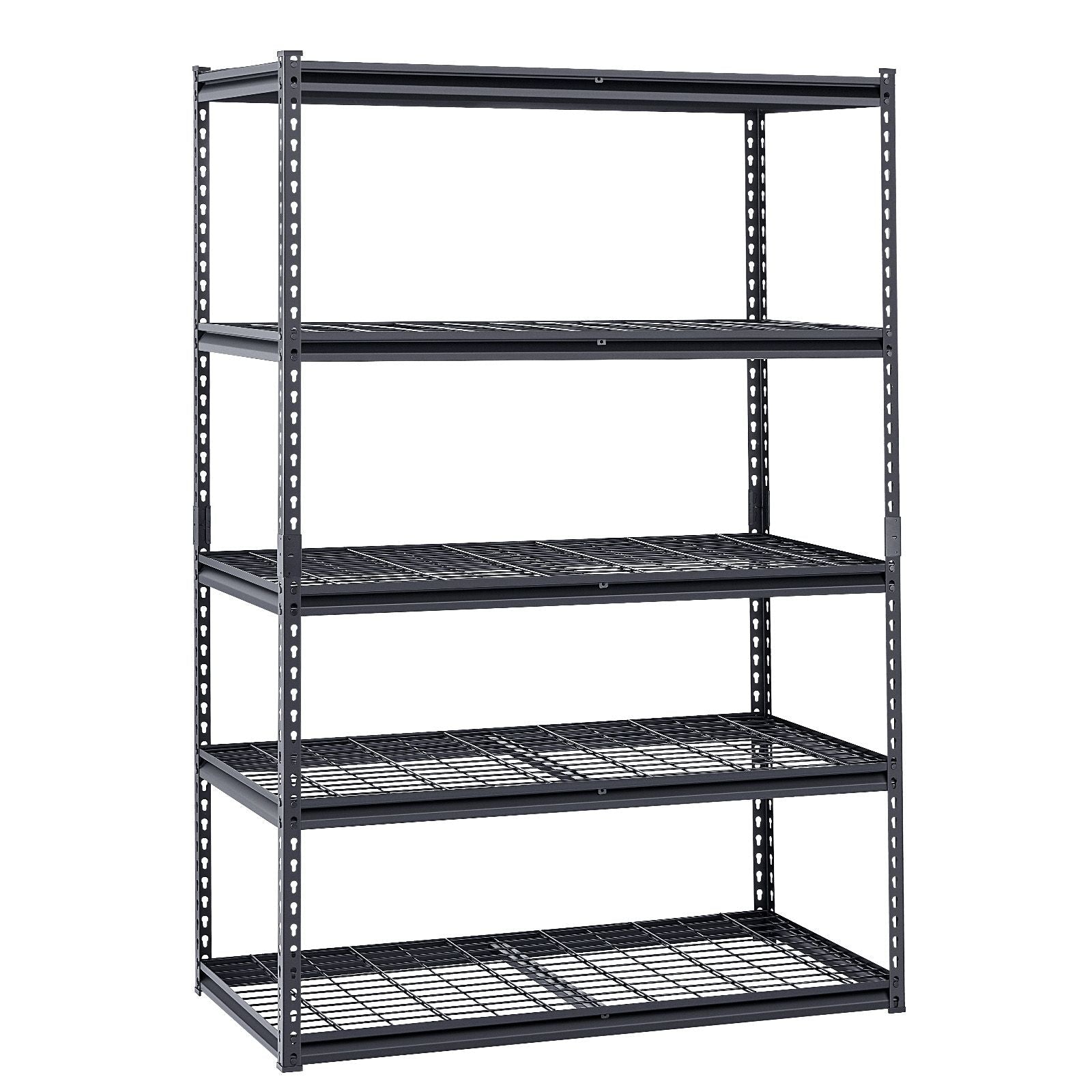 GarageSupply 24x48x72" 5 - Tier Shelf | 3000 lb Heavy - Duty - GarageSupply