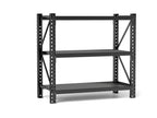 GarageSupply 3 - Tier Wide Steel Storage Rack - GarageSupply