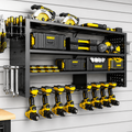 GarageSupply 400 lb Capacity 4 - Layer Wall Mount Power Tool Organizer - GarageSupply
