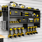 GarageSupply 400 lb Capacity 4 - Layer Wall Mount Power Tool Organizer - GarageSupply