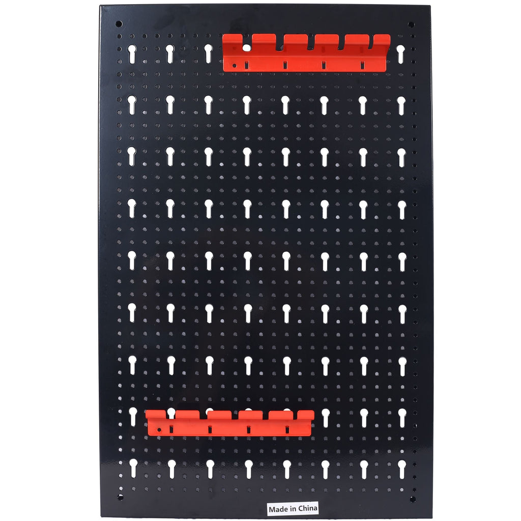 GarageSupply 4ft Metal Garage Pegboard System | Heavy - Duty Steel Wall Organizer. - GarageSupply