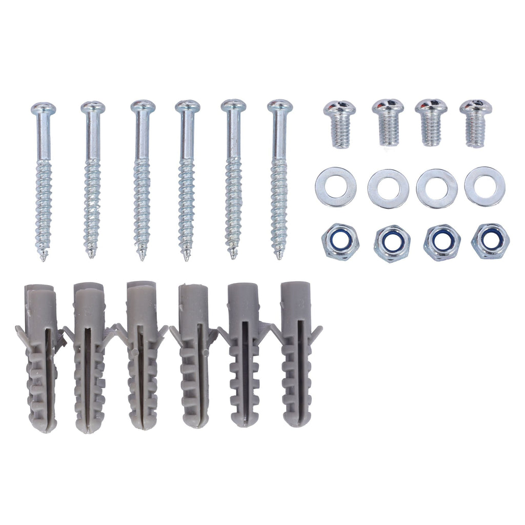 GarageSupply 4ft Metal Garage Pegboard System | Heavy - Duty Steel Wall Organizer. - GarageSupply