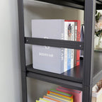 GarageSupply 5 - Tier Steel Shelving Unit with Side Rails - GarageSupply