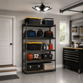 GarageSupply 5 - Tier Steel Shelving Unit - GarageSupply