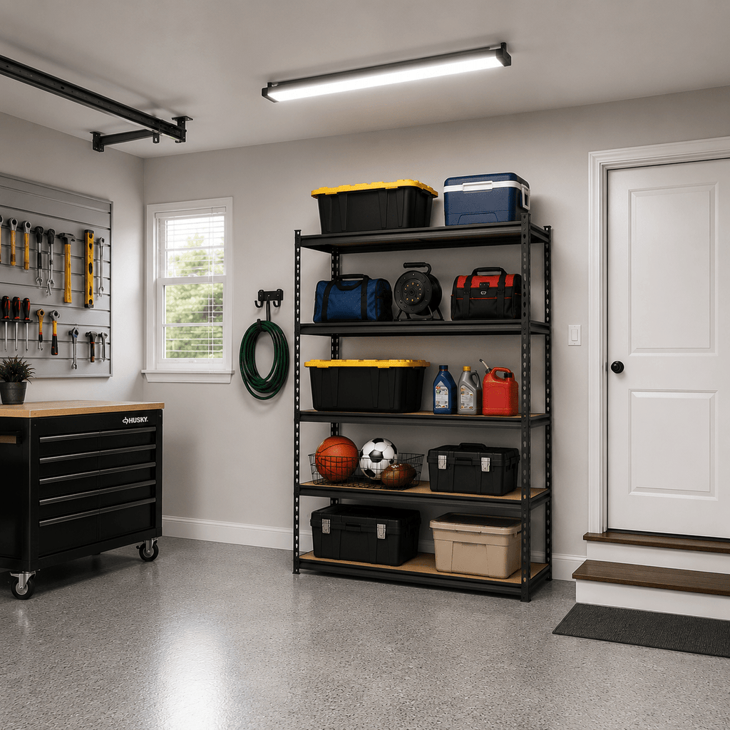 GarageSupply 6 - Tier Steel Shelving Unit - GarageSupply