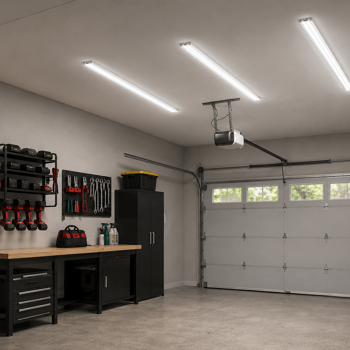 GarageSupply LED Shop Light 4 - Pack 4 ft - GarageSupply