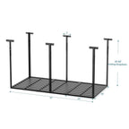 GarageSupply Overhead Garage Storage Rack 3 x 6 Ft. - GarageSupply